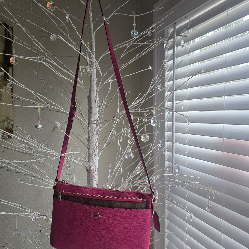 Coach Fuchsia Crossbody Bag